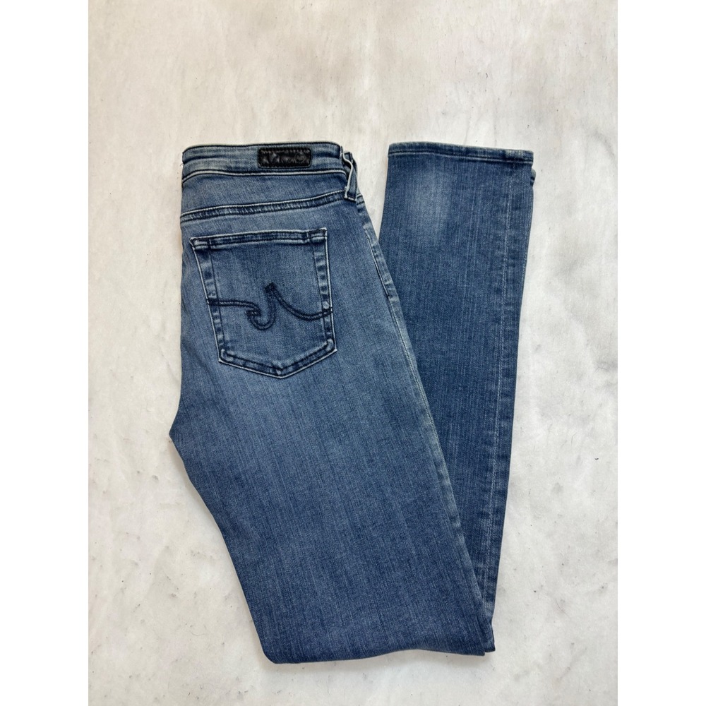AG Adriano Goldschmied Prima Cigarette Leg Jeans Blue Medium Wash Size 27R